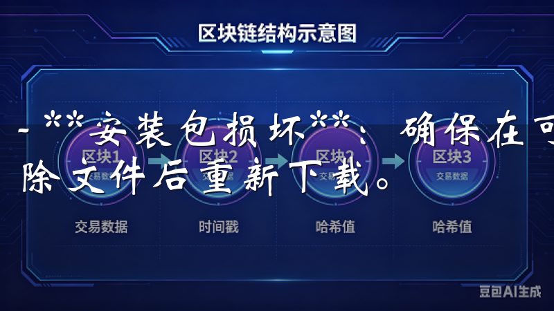- **安装包损坏**：确保在可靠的网站下载应用，尝试删除文件后重新下载。