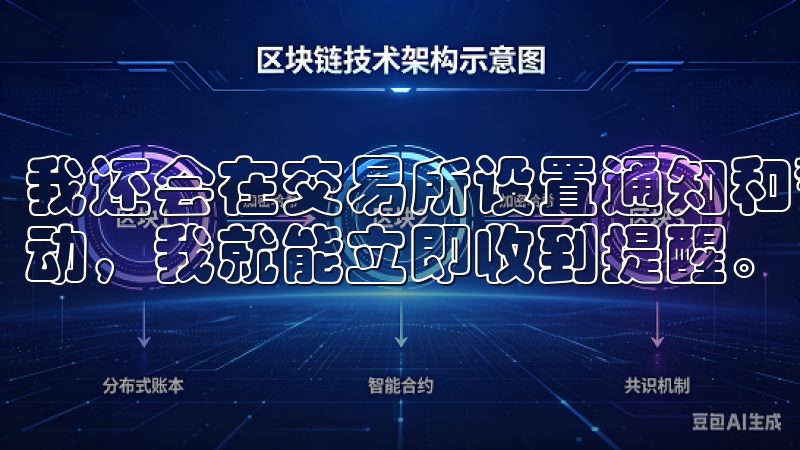 我还会在交易所设置通知和警报，这样一旦有大额交易或登录活动，我就能立即收到提醒。