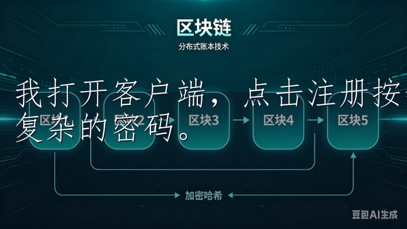 我打开客户端，点击注册按钮，输入我的邮箱地址和设置了一个复杂的密码。
